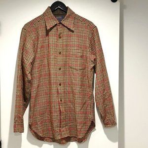 Pendleton Checkered Button Down Shirt M